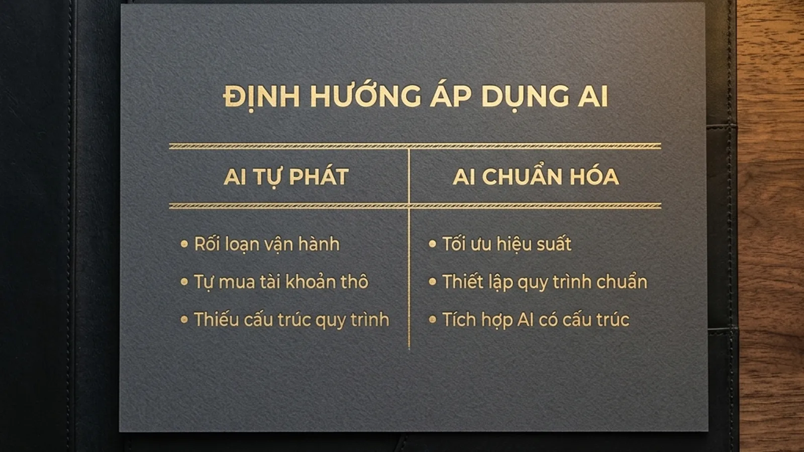 Quy trình 3 bước tích hợp AI đúng chuẩn cho doanh nghiệp