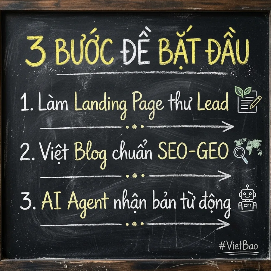 How to Start Distribution-First Chalkboard Guide