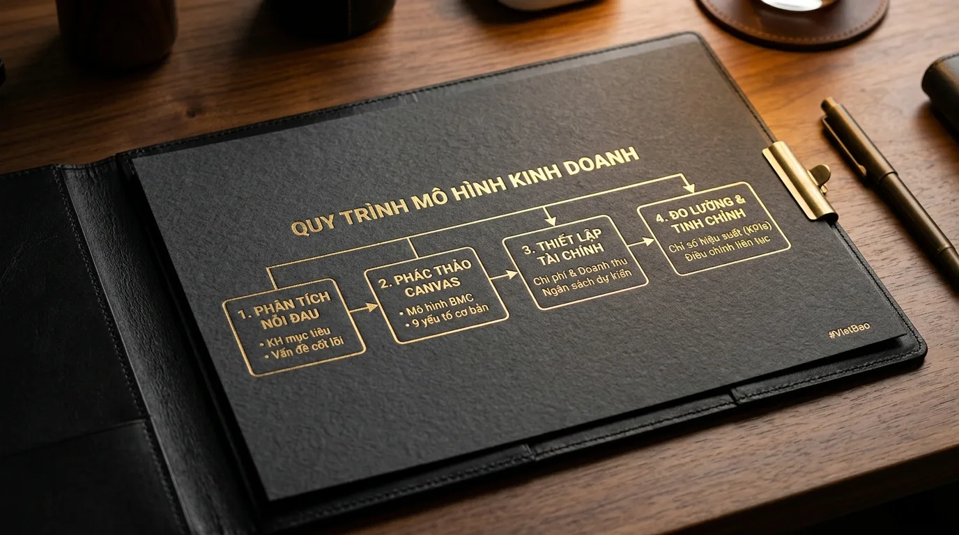 Quy trình 4 bước đánh giá và tối ưu hóa mô hình kinh doanh cho doanh nghiệp vừa và nhỏ SME