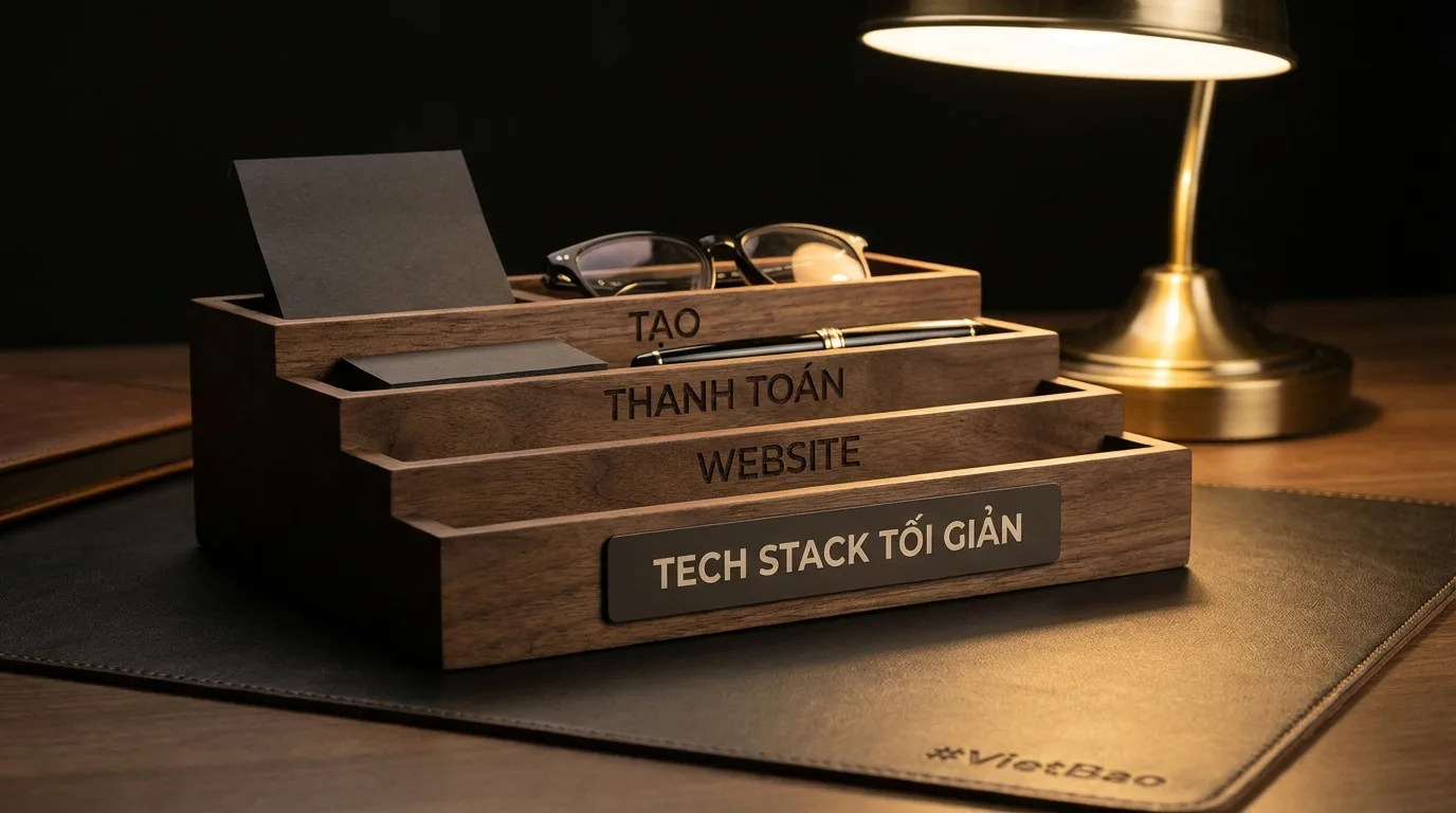 Minh họa: 1. Tech Stack Tối Giản Theo Layer